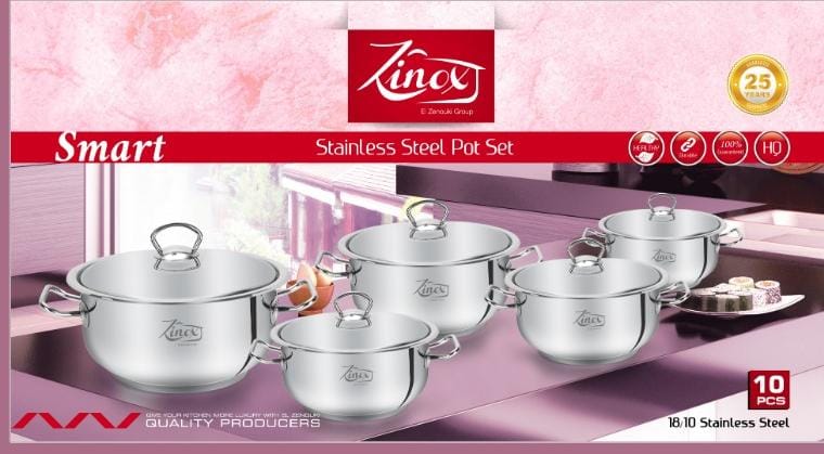طقم استانلس 16/18/20/24/28سمارت زينوكس